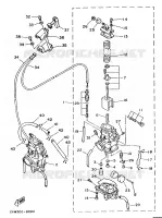 CARBURATEUR pour Yamaha TZR250 de 1989