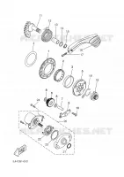 DEMARREUR pour Yamaha BW'S 50 NAKED de 2003