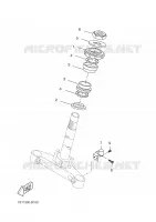DIRECTION pour Yamaha BW'S 50 NAKED de 2003