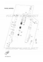 FOURCHE 1 pour Yamaha BW'S 50 NAKED de 2003