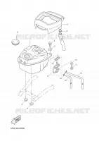RESERVOIR A ESSENCE pour Yamaha BW'S 50 NAKED de 2003