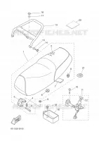 SELLE pour Yamaha BW'S 50 NAKED de 2003