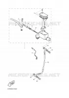MAITRE CYLINDRE AVANT pour Yamaha BW'S 50 NAKED de 2003