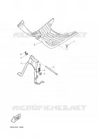 BEQUILLE / REPOSE PIEDS pour Yamaha BW'S 50 NAKED de 2003