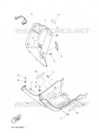 PROTEGE JAMBES pour Yamaha BW'S 50 NAKED de 2003