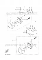 CLIGNOTANT pour Yamaha BW'S 50 NAKED de 2003