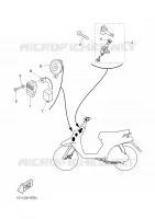 PARTIE ELECTRIQUE 1 pour Yamaha BW'S 50 NAKED de 2003