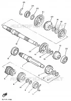 TRANSMISSION pour Yamaha VMX12 de 1993