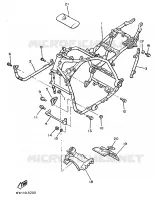 CADRE pour Yamaha VMX12 de 1993