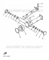 BRAS ARRIERE pour Yamaha VMX12 de 1993