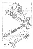 CARDAN pour Yamaha VMX12 de 1993