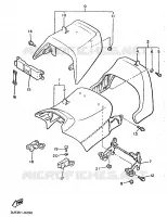 SELLE pour Yamaha VMX12 de 1993