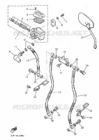 MAITRE CYLINDRE AVANT pour Yamaha VMX12 de 1993