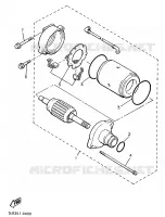 DEMARREUR pour Yamaha VMX12 de 1993