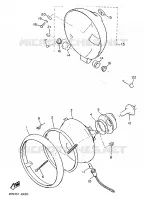 PHARE  pour Yamaha VMX12 de 1993