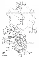 FILTRE A HUILE pour Yamaha VMX12 de 1993