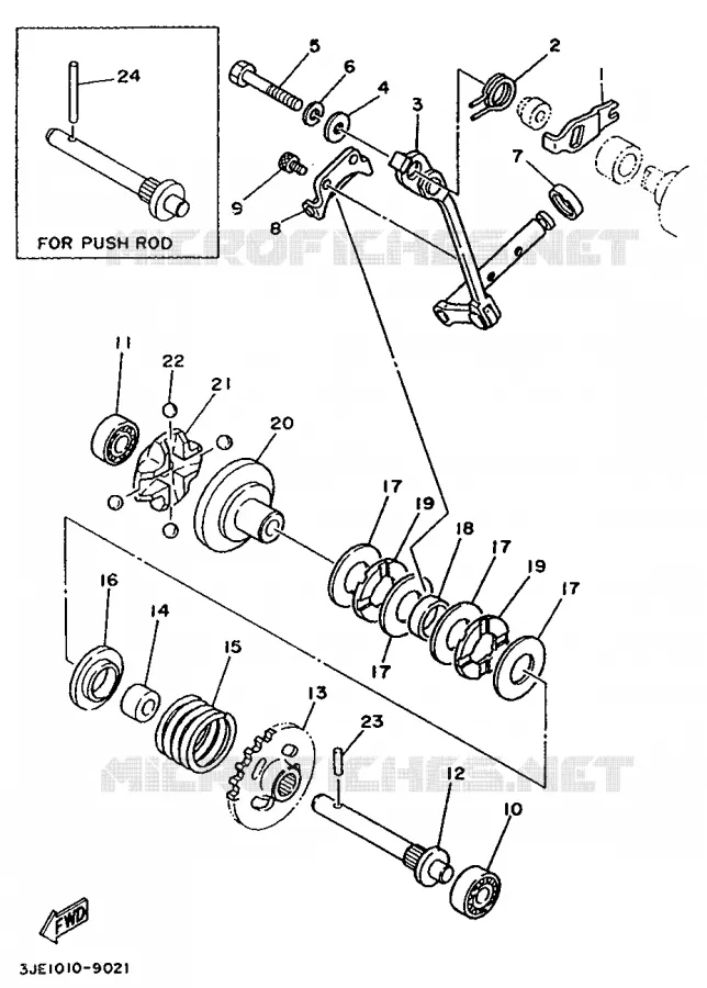 VALVE D'ECHAPPEMENT Yamaha MOTO 250 1993 WRZ  WR250Z