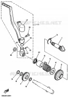 DEMARREUR pour Yamaha WR500ZD de 1992