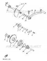 DEMARREUR pour Yamaha XC125K de 1997