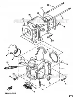 CYLINDRE pour Yamaha XC150 de 1992