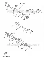 DEMARREUR pour Yamaha XC150 de 1992