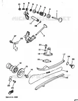 SOUPAPE pour Yamaha XC150 de 1992