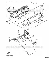 FEU ARRIERE pour Yamaha XC150 de 1992