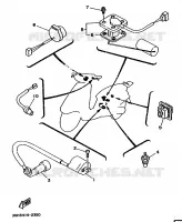 ELECTRIQUE 2 pour Yamaha XC150 de 1992