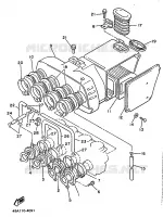 ADMISSION pour Yamaha XJ600 de 1990