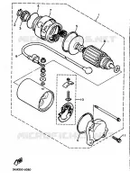 DEMARREUR pour Yamaha XJ600 de 1990