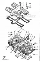 CULASSE pour Yamaha XJ600 de 1991