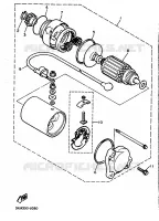 DEMARREUR pour Yamaha XJ600 de 1991