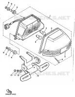 FEU ARRIERE pour Yamaha XJ600 de 1991