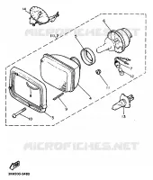 PIÈCES OPTIONNELLES pour Yamaha XJ600 de 1991