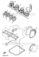 ALTERNATIVE MOTEUR  pour Yamaha XJ600 de 1991