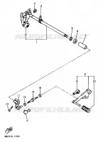 PEDALE DE SELECTEUR pour Yamaha XJ600N de 1998