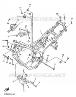 CADRE pour Yamaha XJ600N de 1998