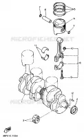 VILEBREQUIN / PISTON pour Yamaha XJ600N de 1998