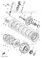 EMBRAYAGE DE DEMARREUR pour Yamaha XJ600N de 1998