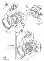 PHARE  pour Yamaha XJ600N de 1998