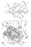 CULASSE pour Yamaha XJ600N de 1998