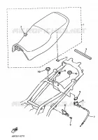 SELLE pour Yamaha XJ600N de 1998