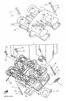 CULASSE pour Yamaha XJ600N de 1998