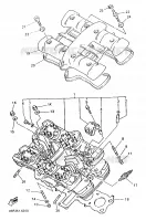 CULASSE pour Yamaha XJ600N de 1998