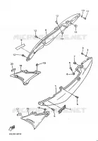 COUVERCLE LATERAL pour Yamaha XJ600N de 1998