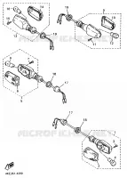 CLIGNOTANT pour Yamaha XJ600N de 1998