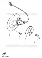 CAPTEUR D'ALLUMAGE pour Yamaha XJ600N de 1998