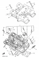 CULASSE pour Yamaha XJ600N de 1998