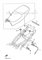SELLE pour Yamaha XJ600N de 1998