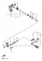 PEDALE DE SELECTEUR pour Yamaha XJ600N de 1998